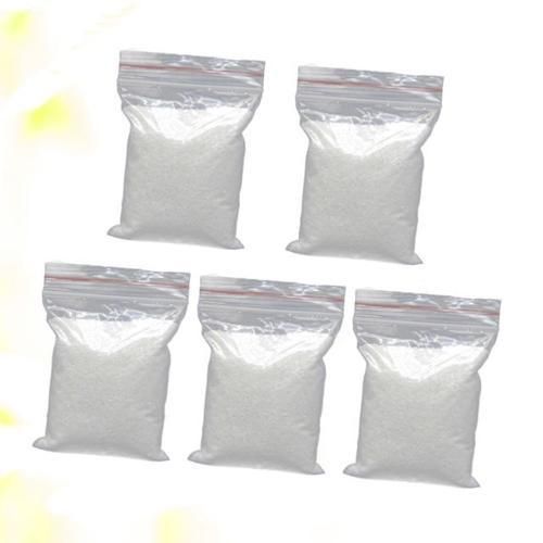 5 Packs White Sand Multifunction Creative Aquarium Sand Aquarium Decoration For Fish Tank Home Vase