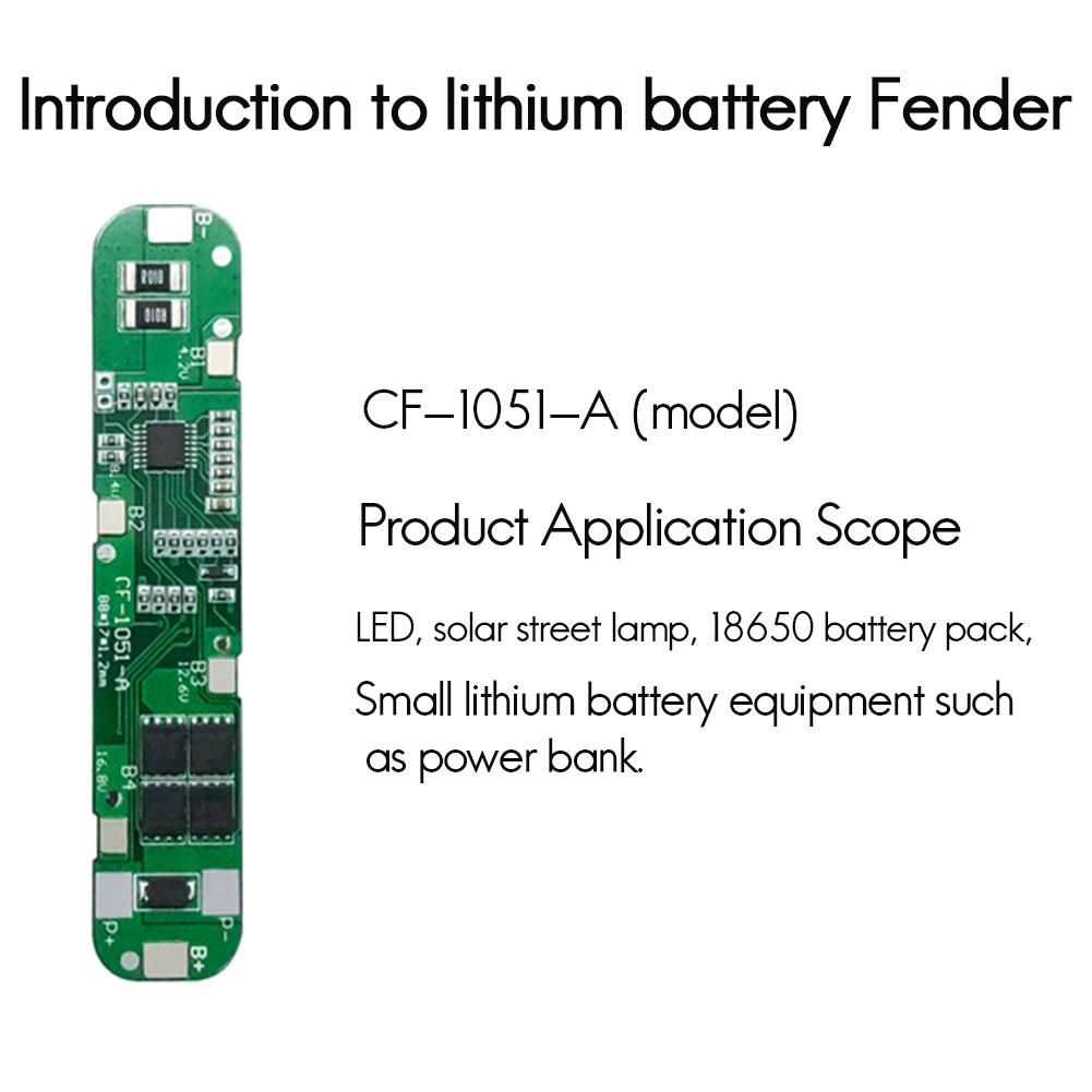 BMS 5S 18.5V 12A 18650 - Lithium Protection Board Charge Boa