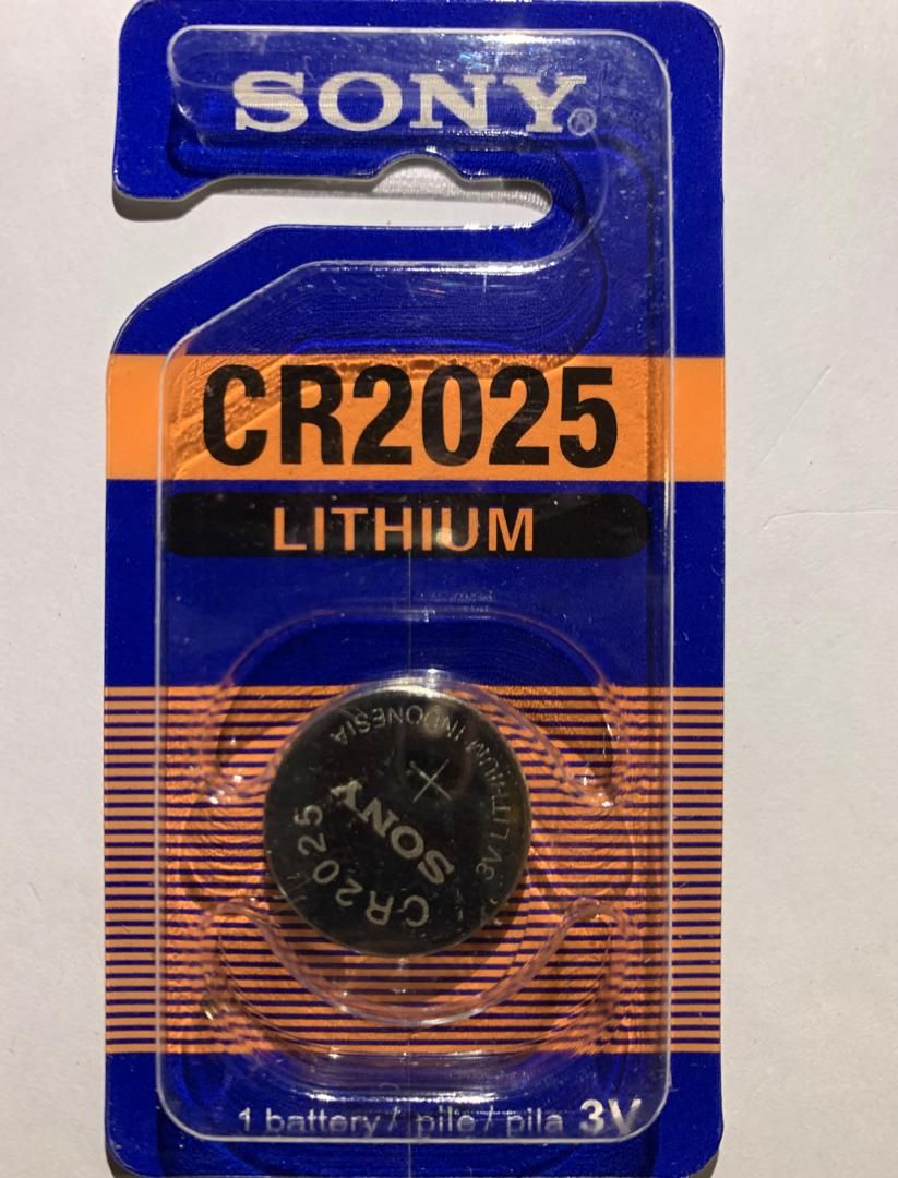 3volts CR2025 Lithium Cell Battery,