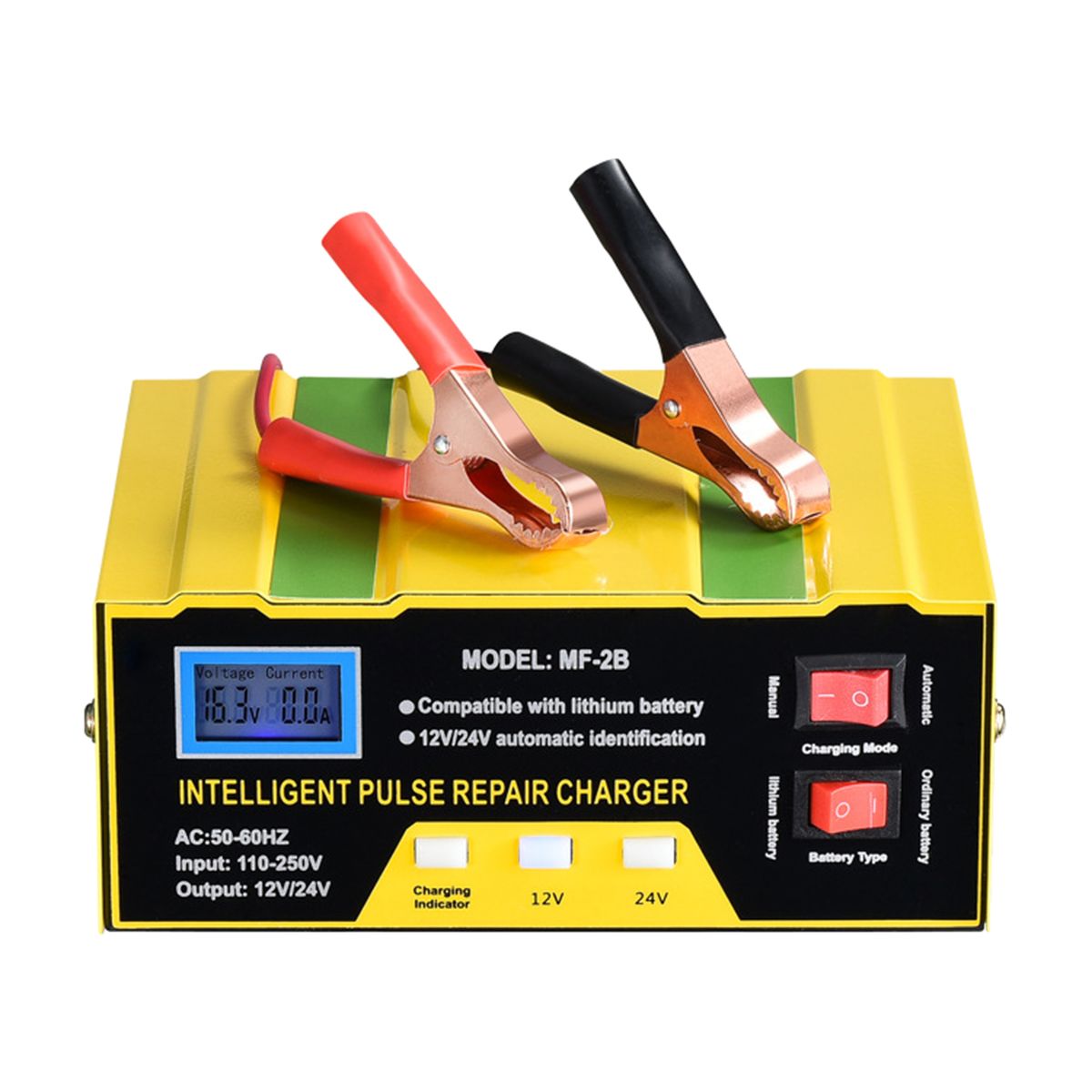 Intelligent 12/24V Electric Smart Pulse Car Battery Charger