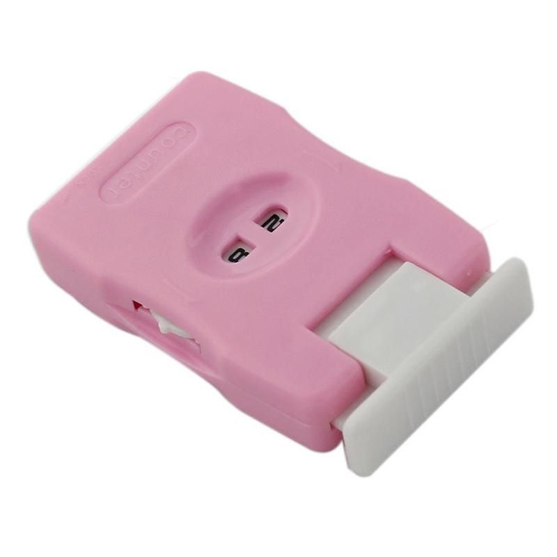 Knitting Row Crocheting Counter Knitting Tool - Pink