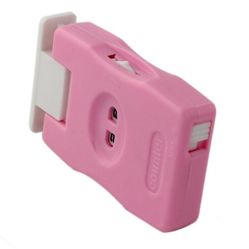 Knitting Row Crocheting Counter Knitting Tool - Pink