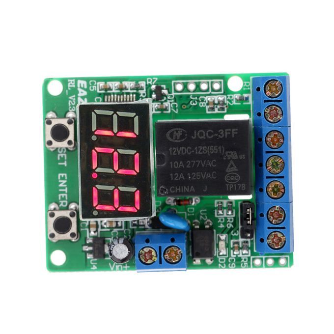 12V Voltage Detection Discharge Monitor Test Relay Switch