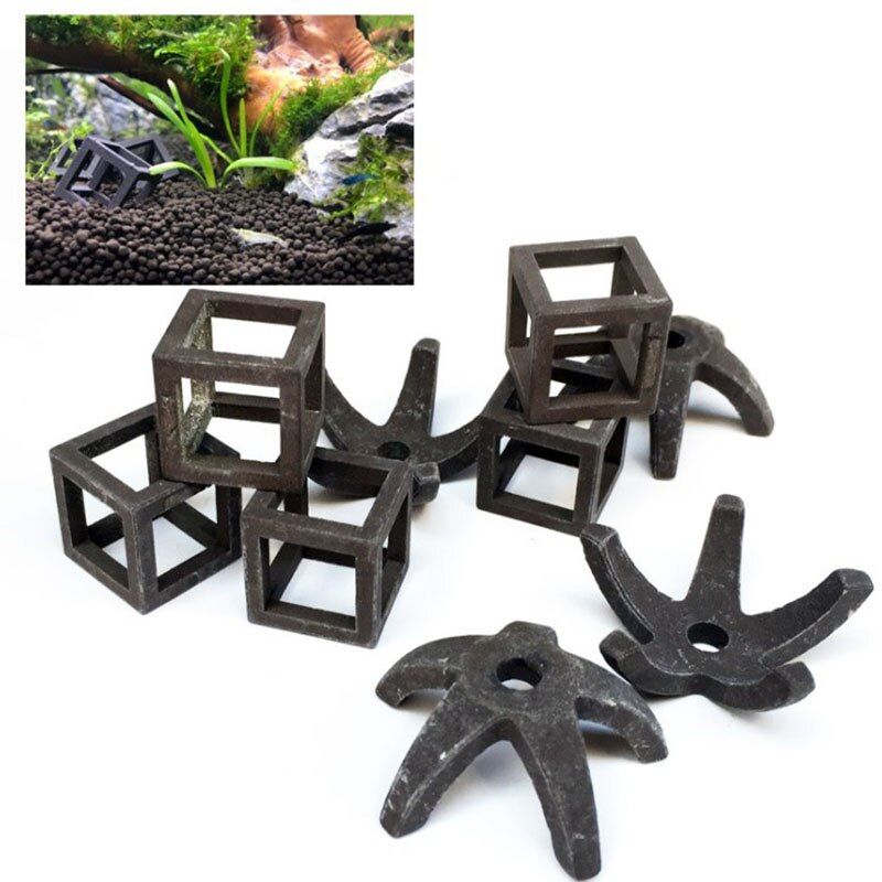 Aquarium Ceramic House For Small Fish Shrimp Spawn Shelter Breed Cover To Protect Fish,2kinds Houses For Your Choice To Design Square