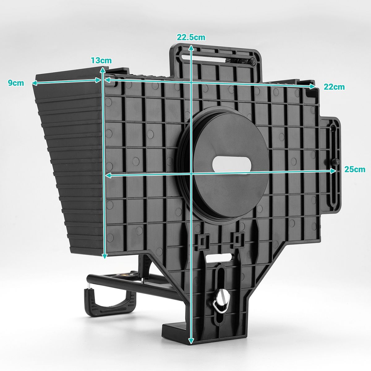 Universal PortableTeleprompter With BT Remote Control Lens