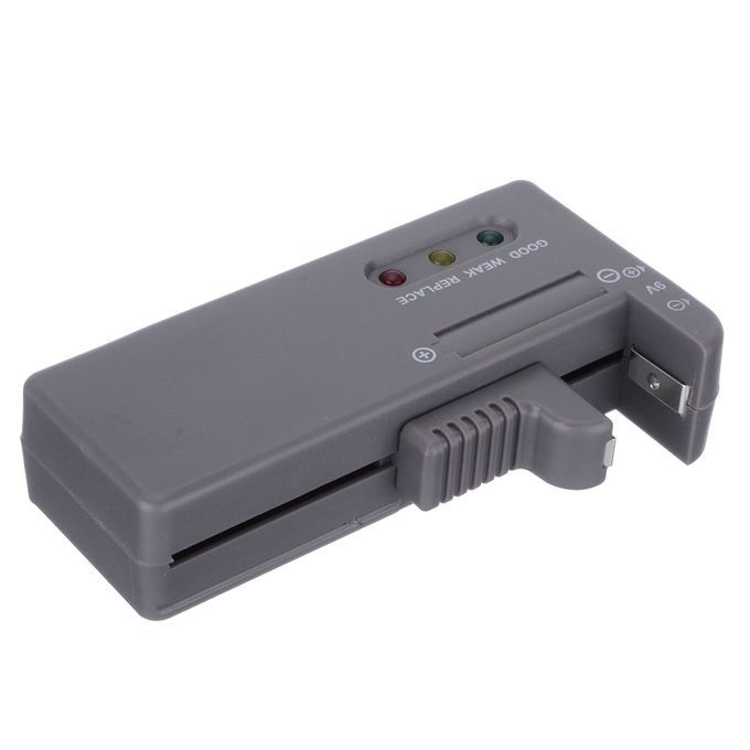 Battery Organizer Storage Case Holder With Battery  Tester-