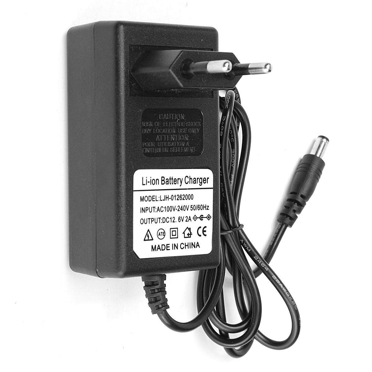 12.6V 2A EU Plug Adapter Charger For Ion Li-ion LiPo