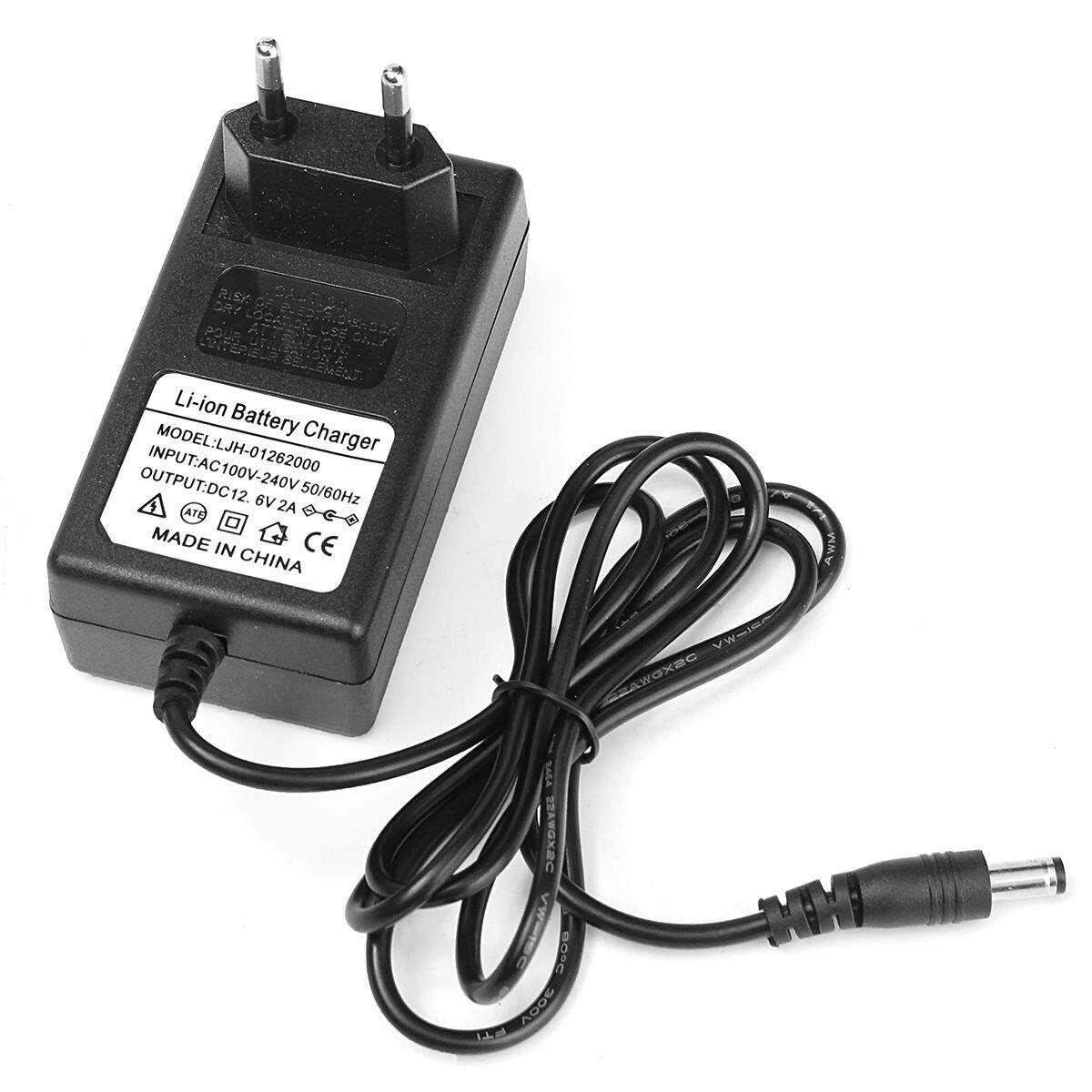 12.6V 2A EU Plug Adapter Charger For Ion Li-ion LiPo
