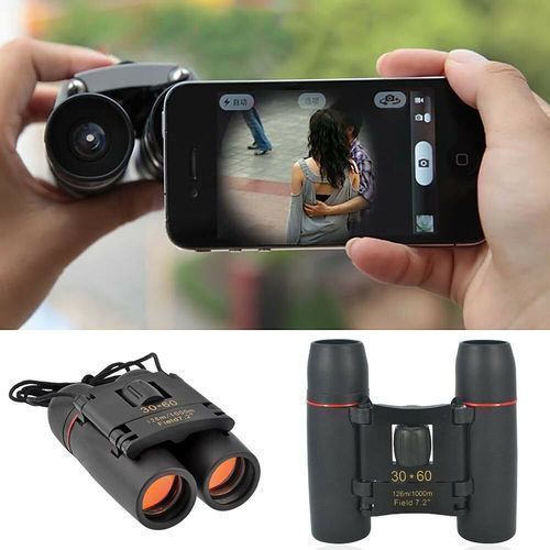Day And Night Vision 30x60 Folding Pocket Binocular