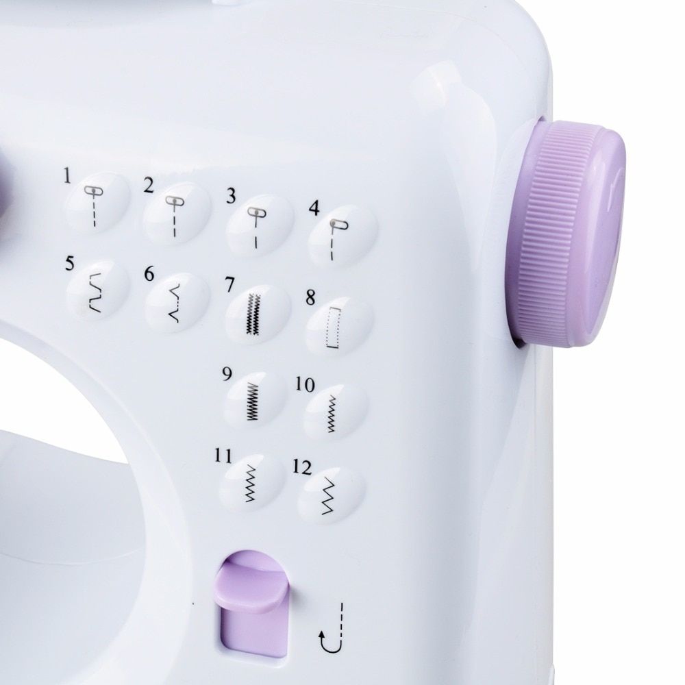 Electric Sewing Machines 12 Stitches Mini Sewing Machine 505A Knitting Machine Multifunction Electric Replaceable Presser Foot