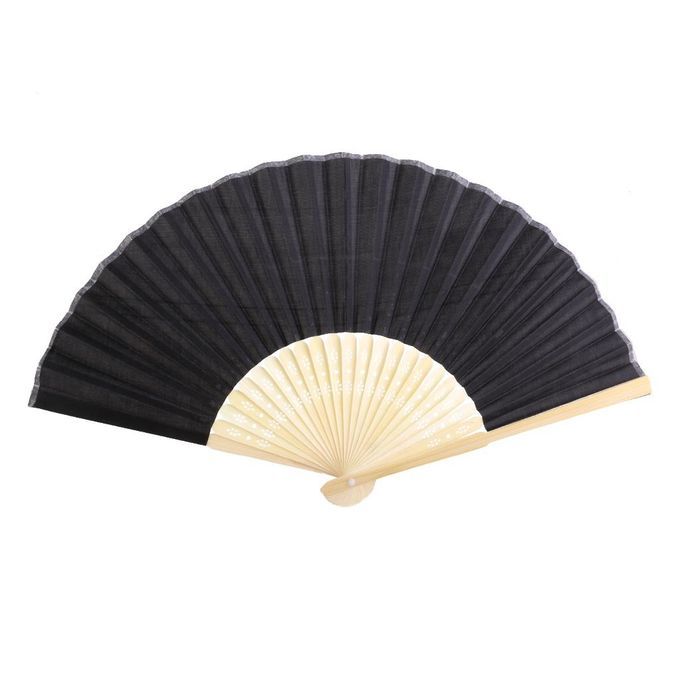 2pcs/set Chinese Folding Bamboo Fan Retro Hand Fan Wedding Party