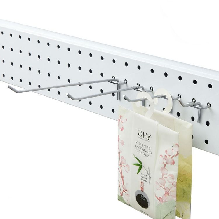 50 PCS 3.3mm Supermarket Clothing Shop Pegboard Slat Wall Ho