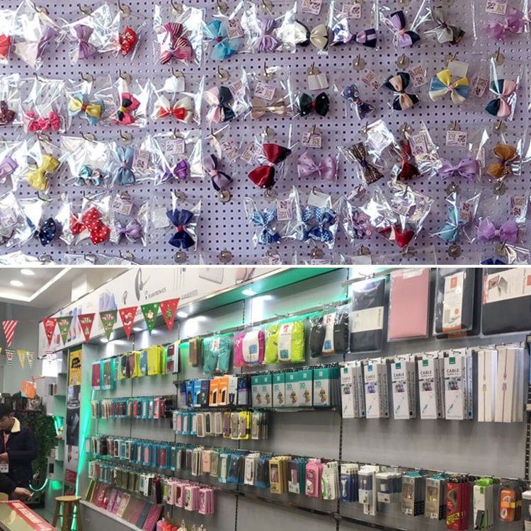 50 PCS 3.3mm Supermarket Clothing Shop Pegboard Slat Wall Ho