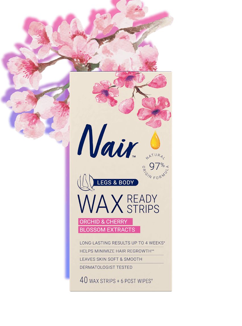 Wax Ready-Strips For Legs & Body Orchid & Cherry
