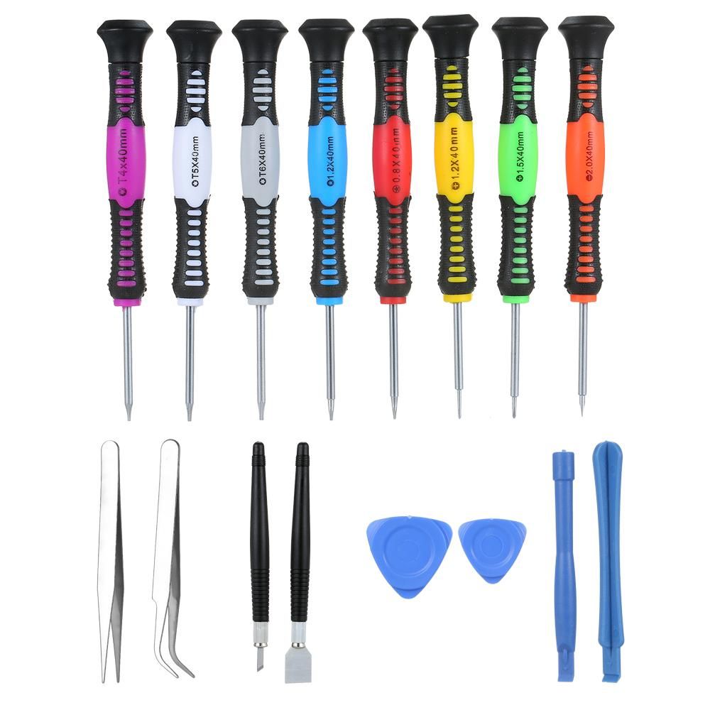 16-in-1 Multifunctional Dismantling Tools Screwdriver Set Repair Tool Kit for Laptop Mobile Phone Keyboard Game Console Glasses