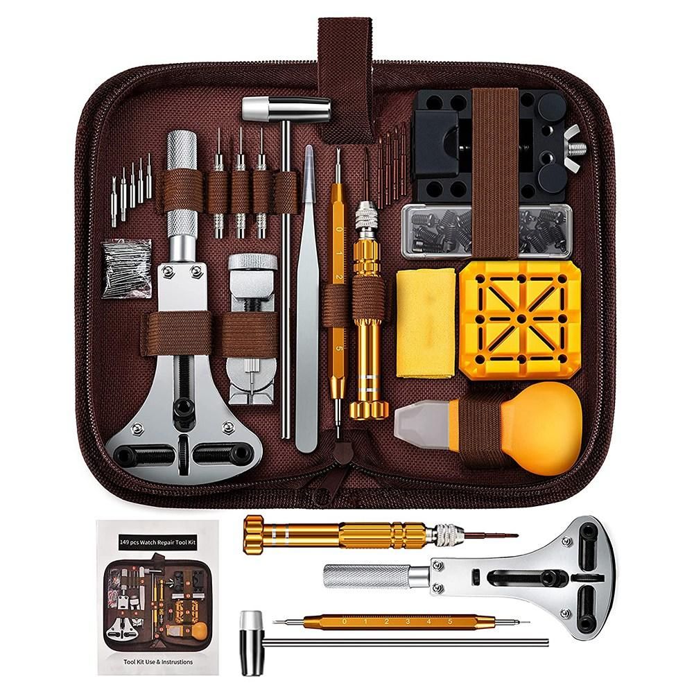 Watch Repair Kit, 149 PCS Watch Battery Replacement Tool, Wa