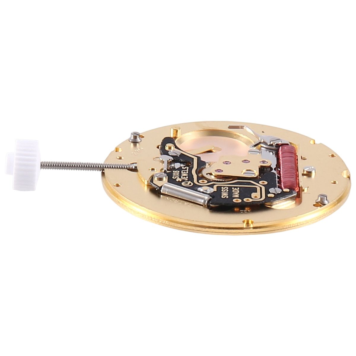 Quartz Movement Watch Accessories 6 Jewels for ISA 220 Movement Watch Date At 3 O'Clock Single Calendar Movement Rep