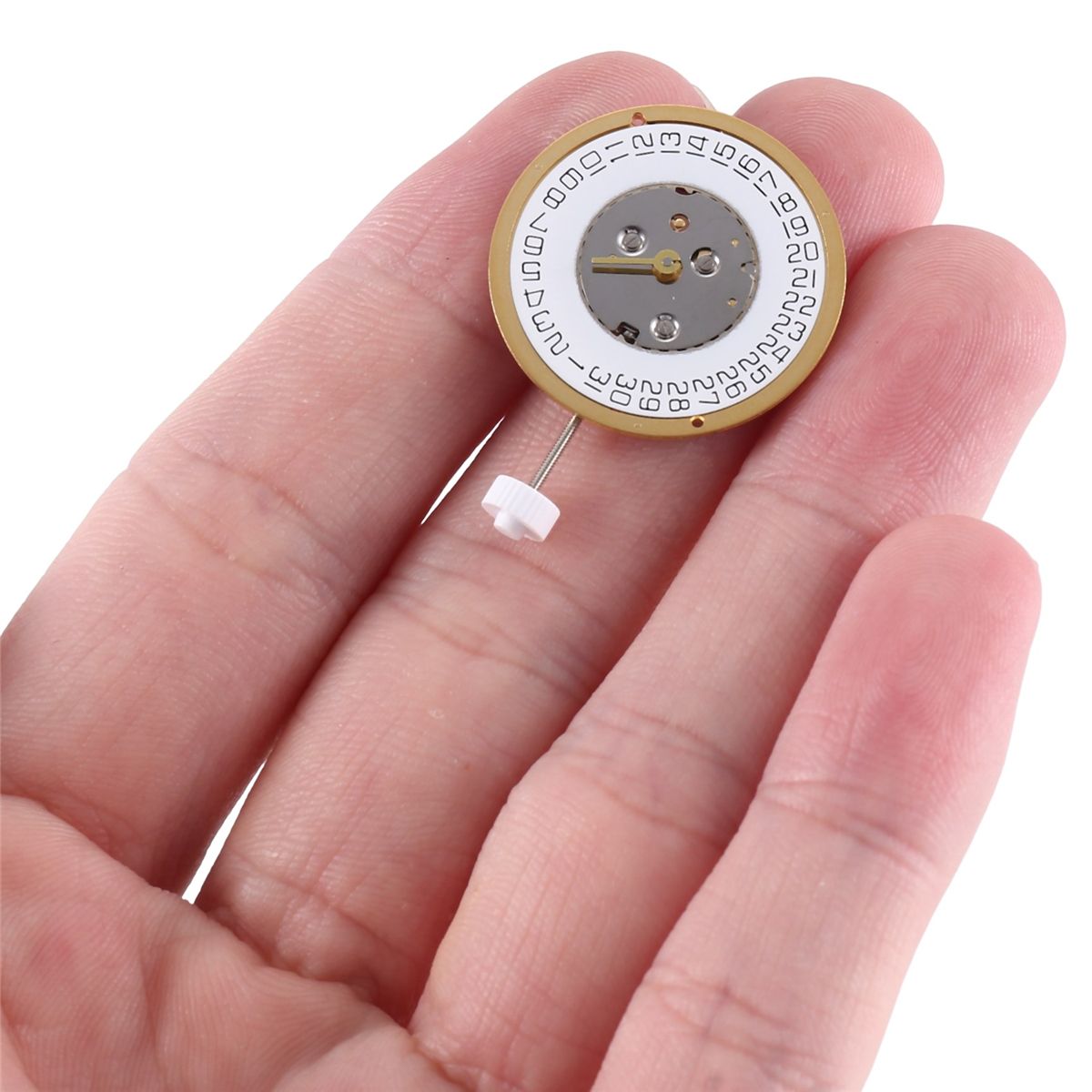 Quartz Movement Watch Accessories 6 Jewels for ISA 220 Movement Watch Date At 3 O'Clock Single Calendar Movement Rep