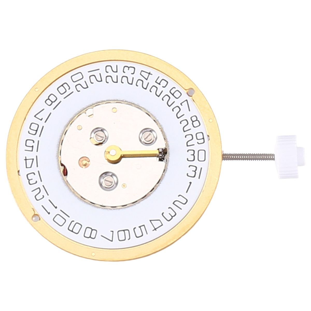 Quartz Movement Watch Accessories 6 Jewels for ISA 220 Movement Watch Date At 3 O'Clock Single Calendar Movement Rep