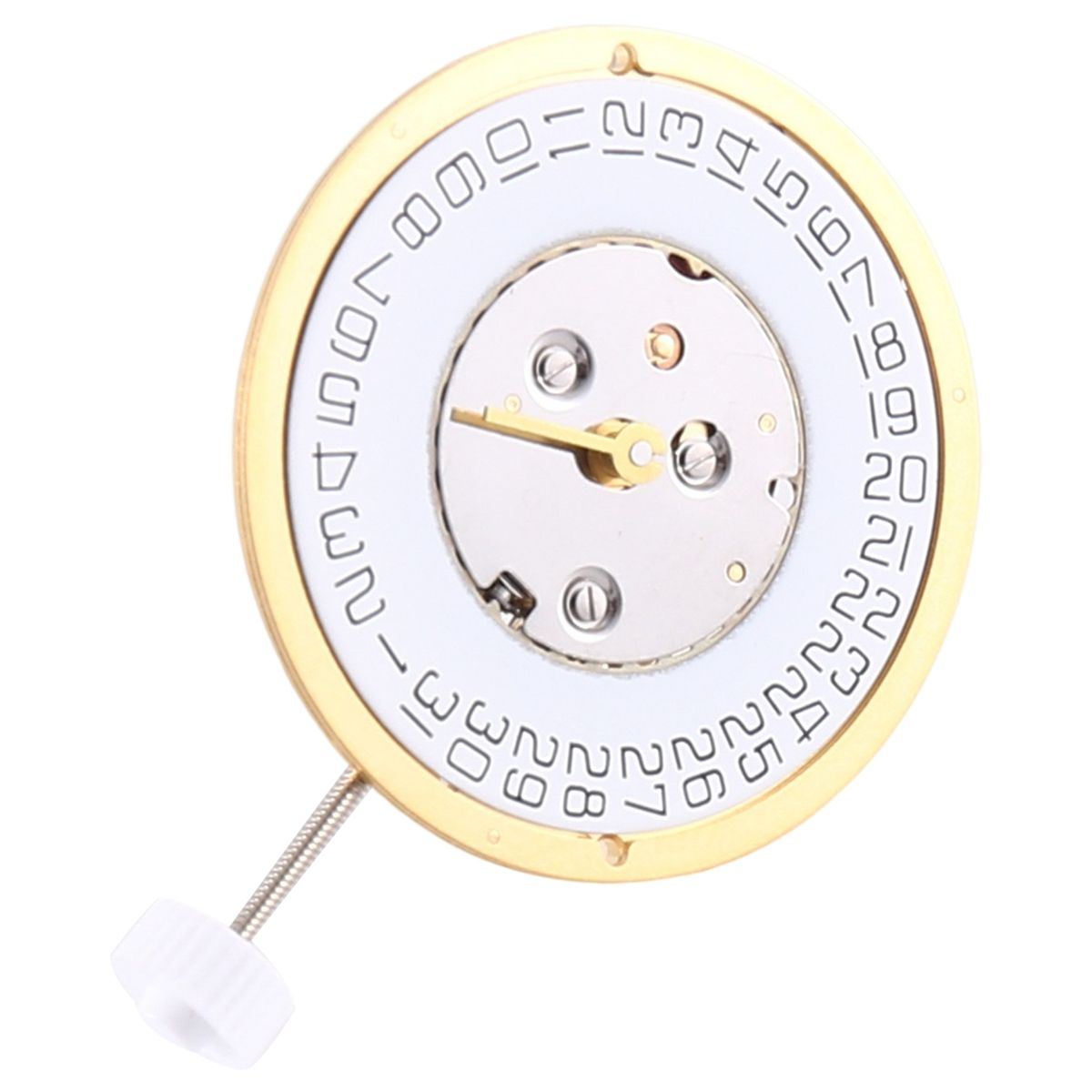 Quartz Movement Watch Accessories 6 Jewels for ISA 220 Movement Watch Date At 3 O'Clock Single Calendar Movement Rep