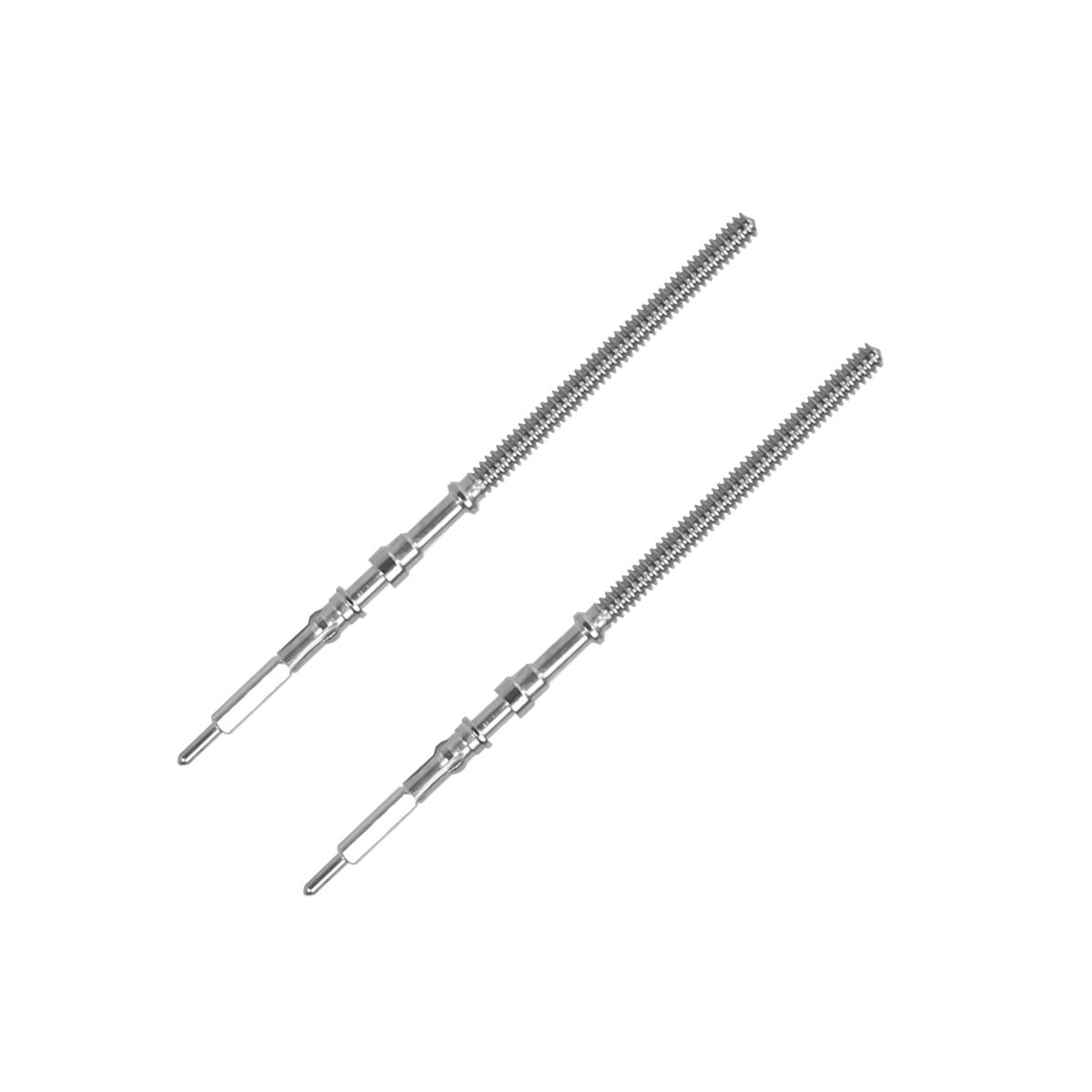 2PCS Watch Winding Stem Repment Wrist Watch Parts Accessories Used for NH35 NH36 Movement Movement Repair Tool Parts