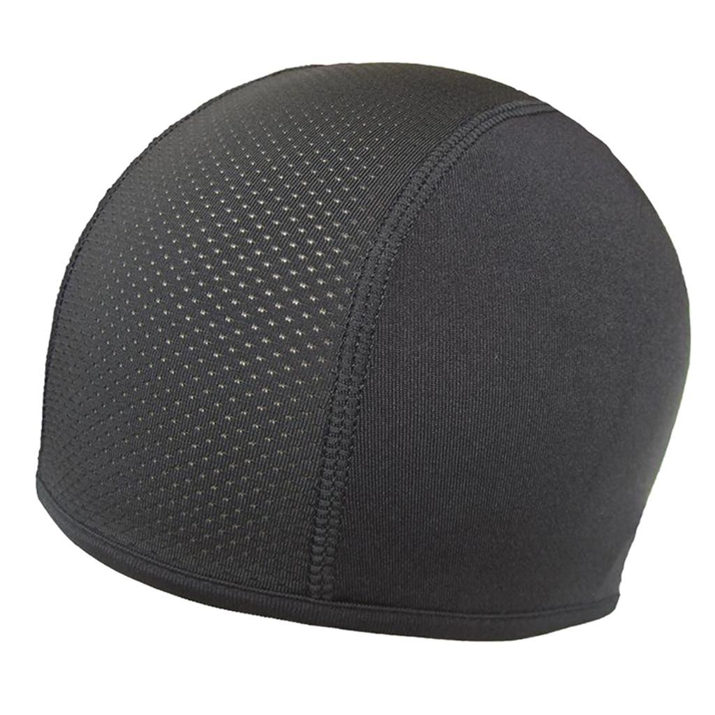 2 Pieces Cycling Skull Cap Cooling Sports Helmet Liner Do-Rag