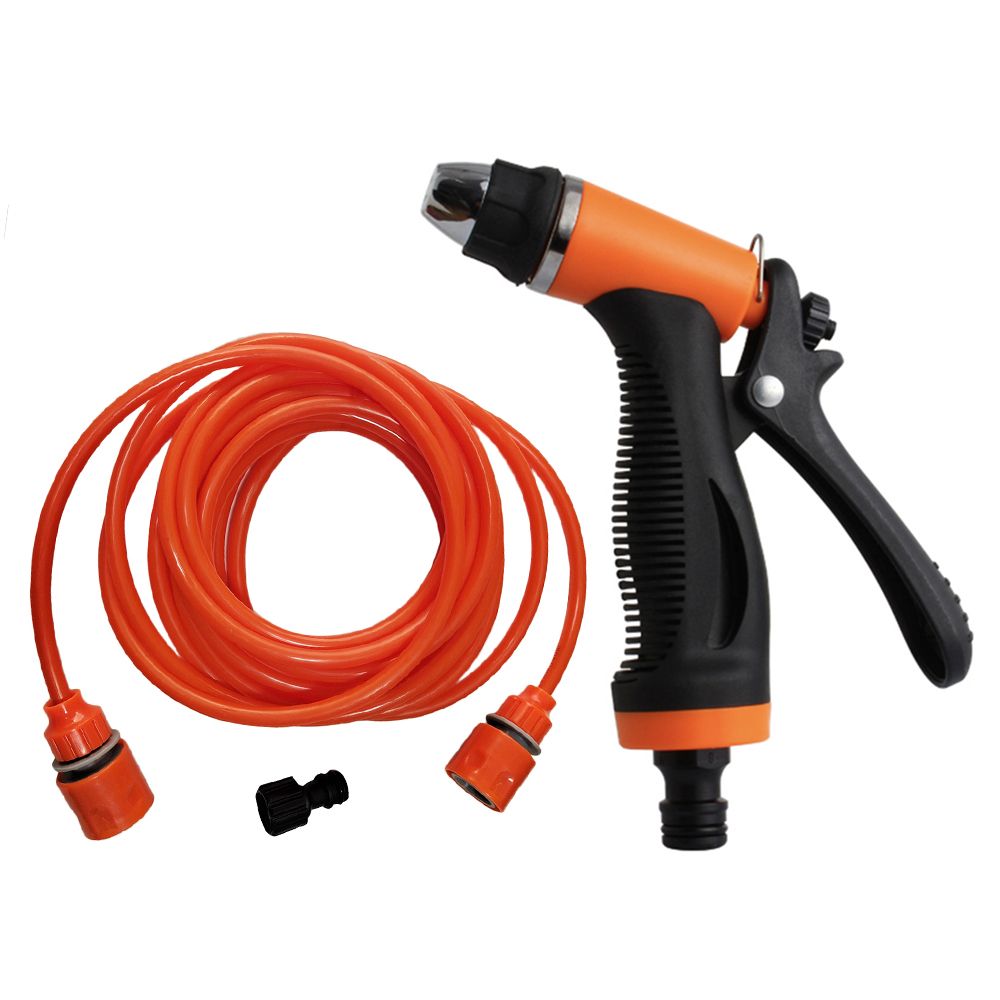 High Pressure Water Spray Gun Copper Nozzle Garden With 20ft