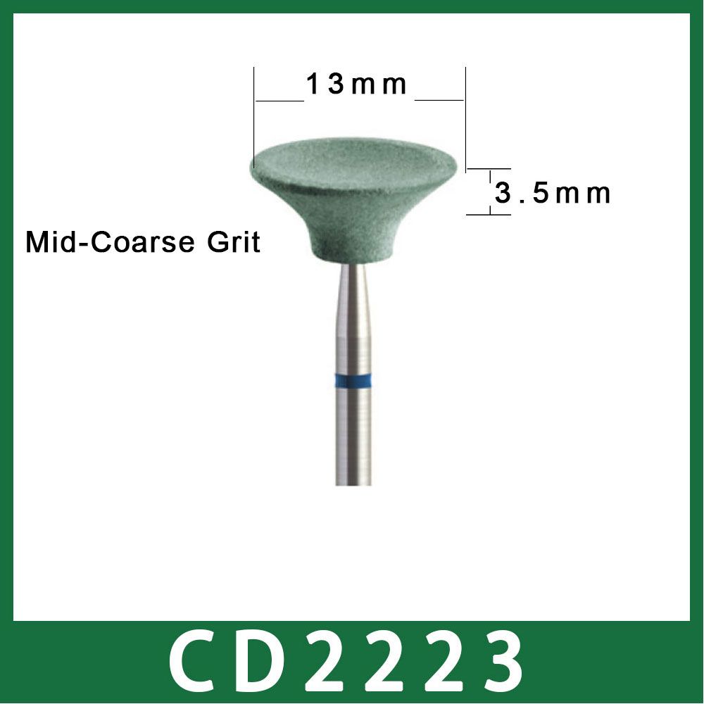 Zirconia Grinder Burs (HP) 1PCS No Need Water Cooling For Dental Lab Handpiece