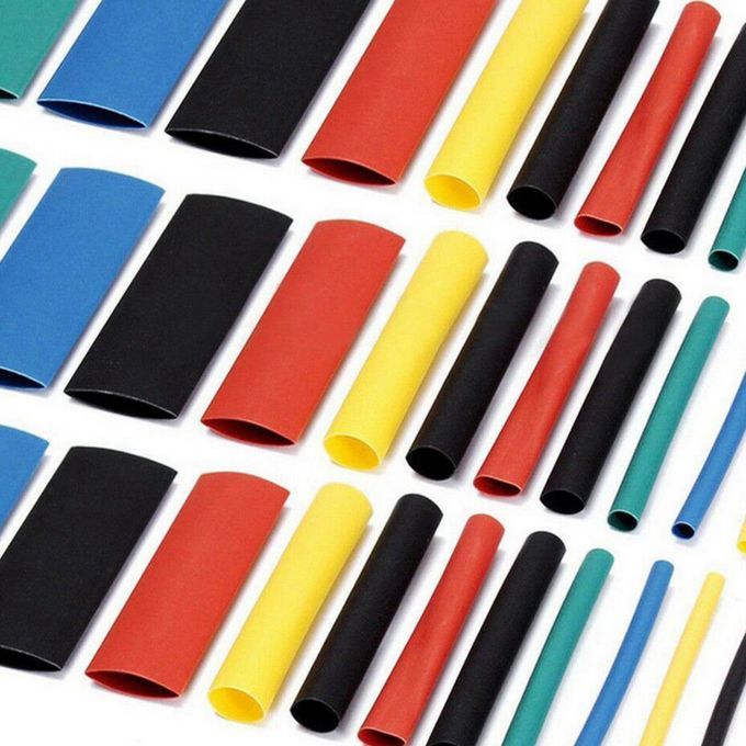 530 Pcs Polyolefin Heat Shrink Wire Wrap Electrical Connection Cable