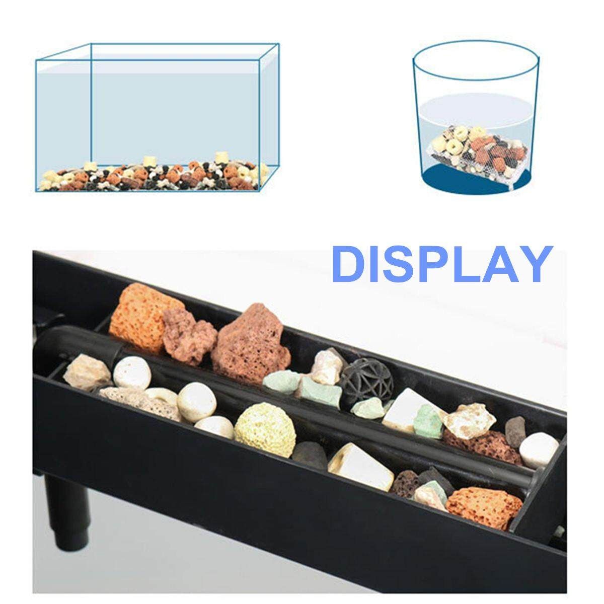4 Set Of 500g 13 In 1 Aquarium Fish Tank Pond Rings Bio Balls Filter Media Bag