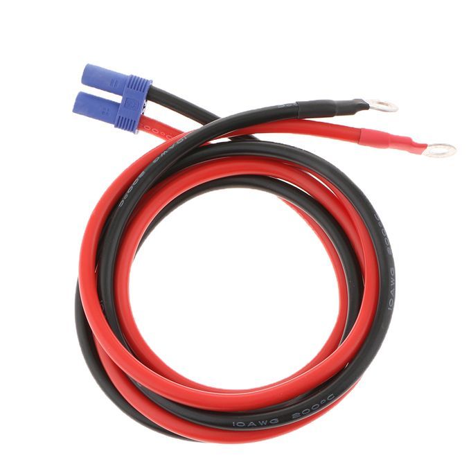 12V24V EC5 To Ring Terminal Car Emergency Power Adapter Cable 950mm