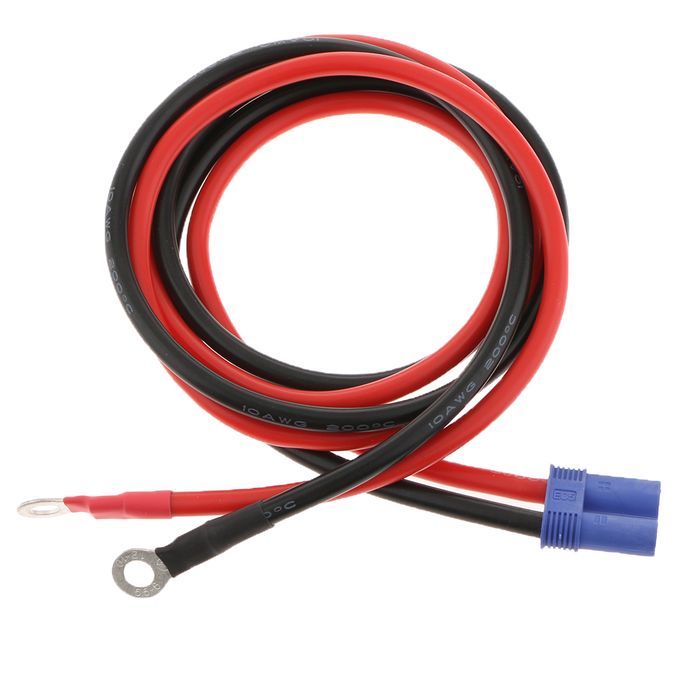12V24V EC5 To Ring Terminal Car Emergency Power Adapter Cable 950mm