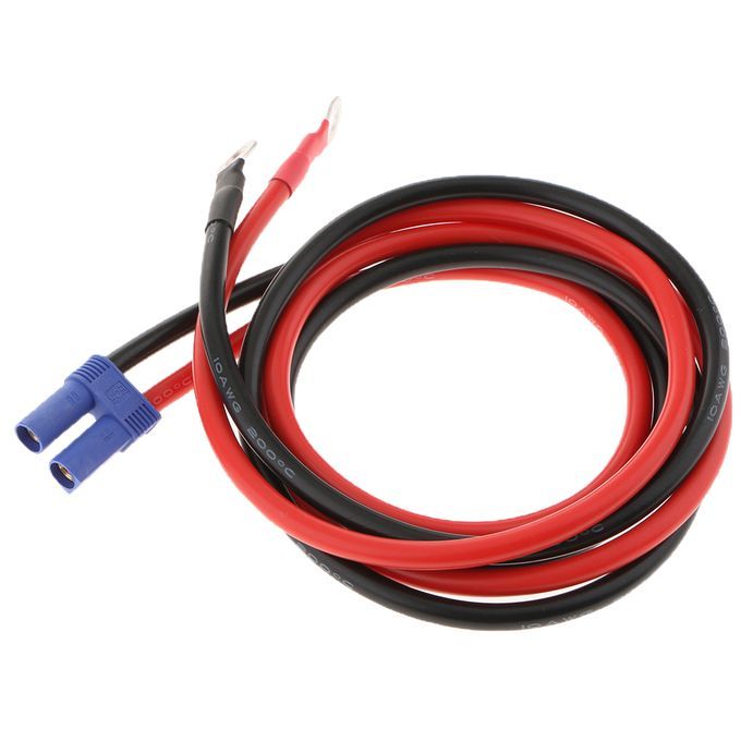 12V24V EC5 To Ring Terminal Car Emergency Power Adapter Cable 950mm