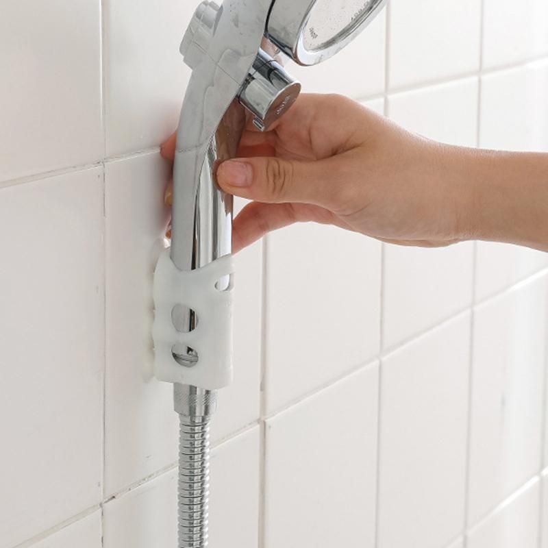 Suction Cup Shower Head Holder Adhesive,Suction Handheld Shower Head Holder Bracket,Removable Wall Mount Holder