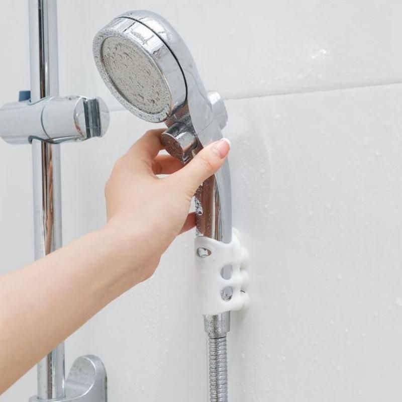 Suction Cup Shower Head Holder Adhesive,Suction Handheld Shower Head Holder Bracket,Removable Wall Mount Holder