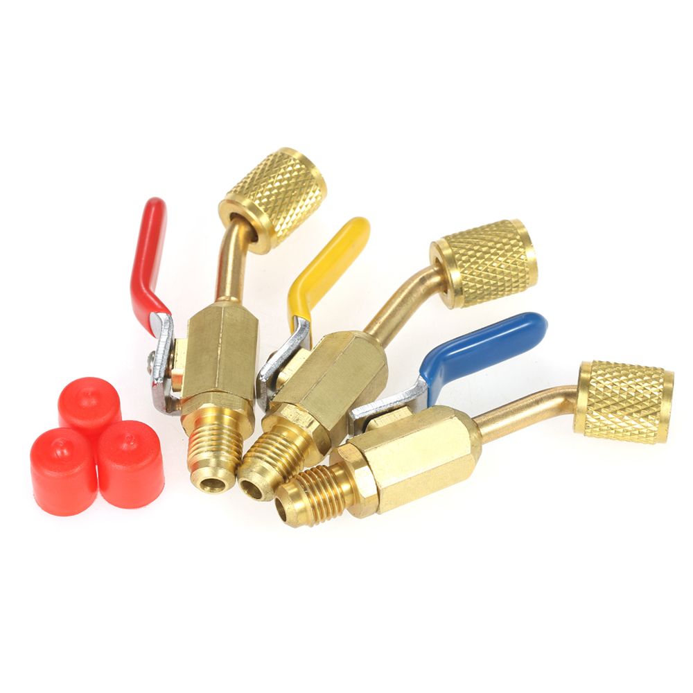Air Conditioning Refrigerant 3PCS Color Coded R410A R134A