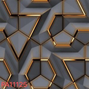 Blue 3D Effect Wallpaper - 1 Roll Of 5.3 Square Metres