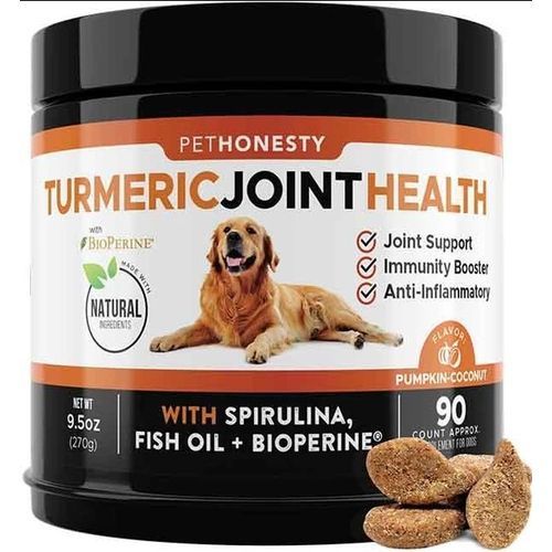 Dog Turmeric Joint Health Chews For 90 Count