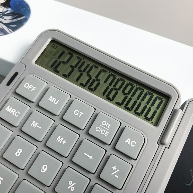 Rechargeable Writing Board Calculator