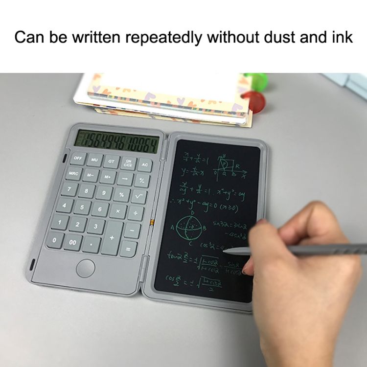 Rechargeable Writing Board Calculator