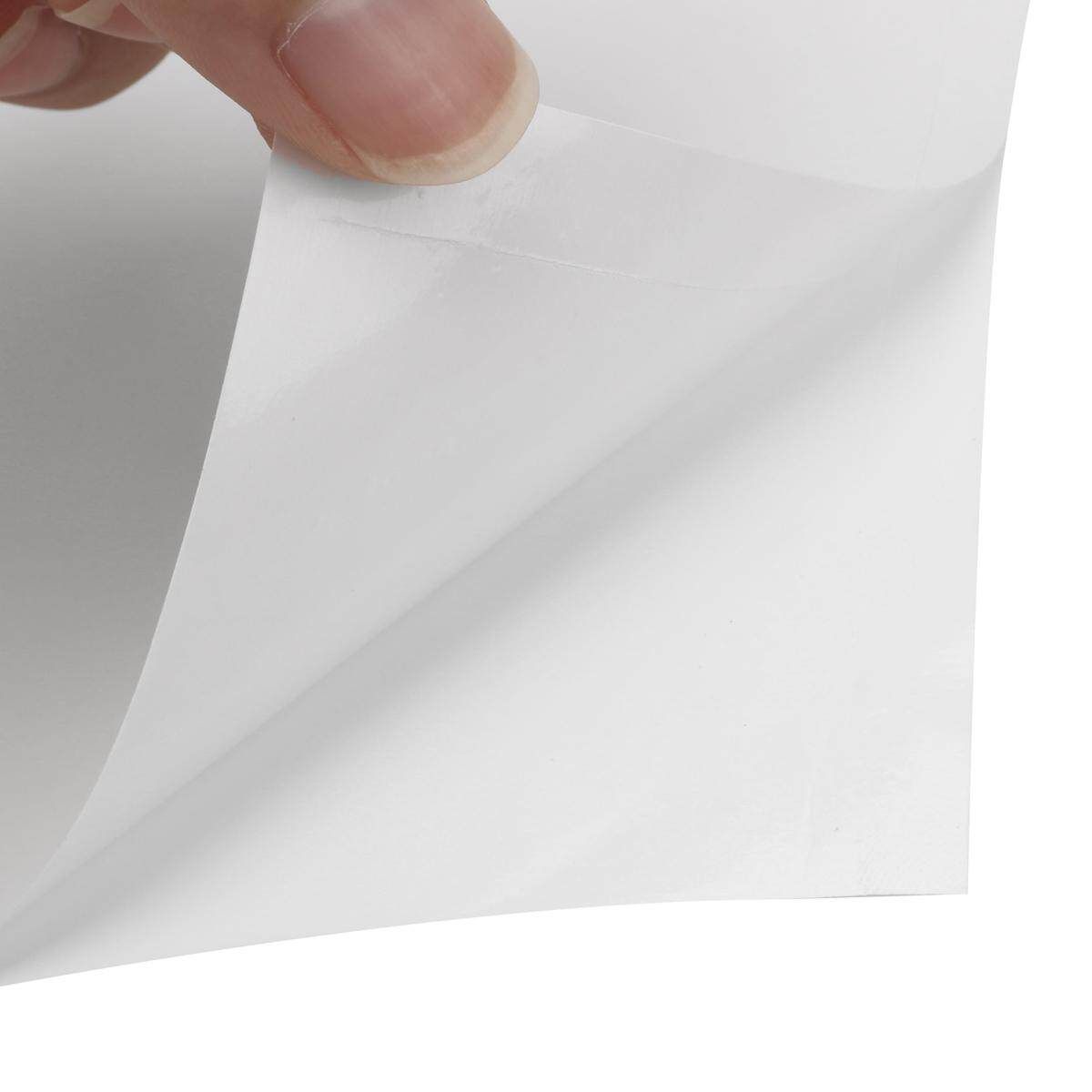 50X A4 White Glossy Self-adhesive Sticker Sticky Back Label Printing Paper Sheet