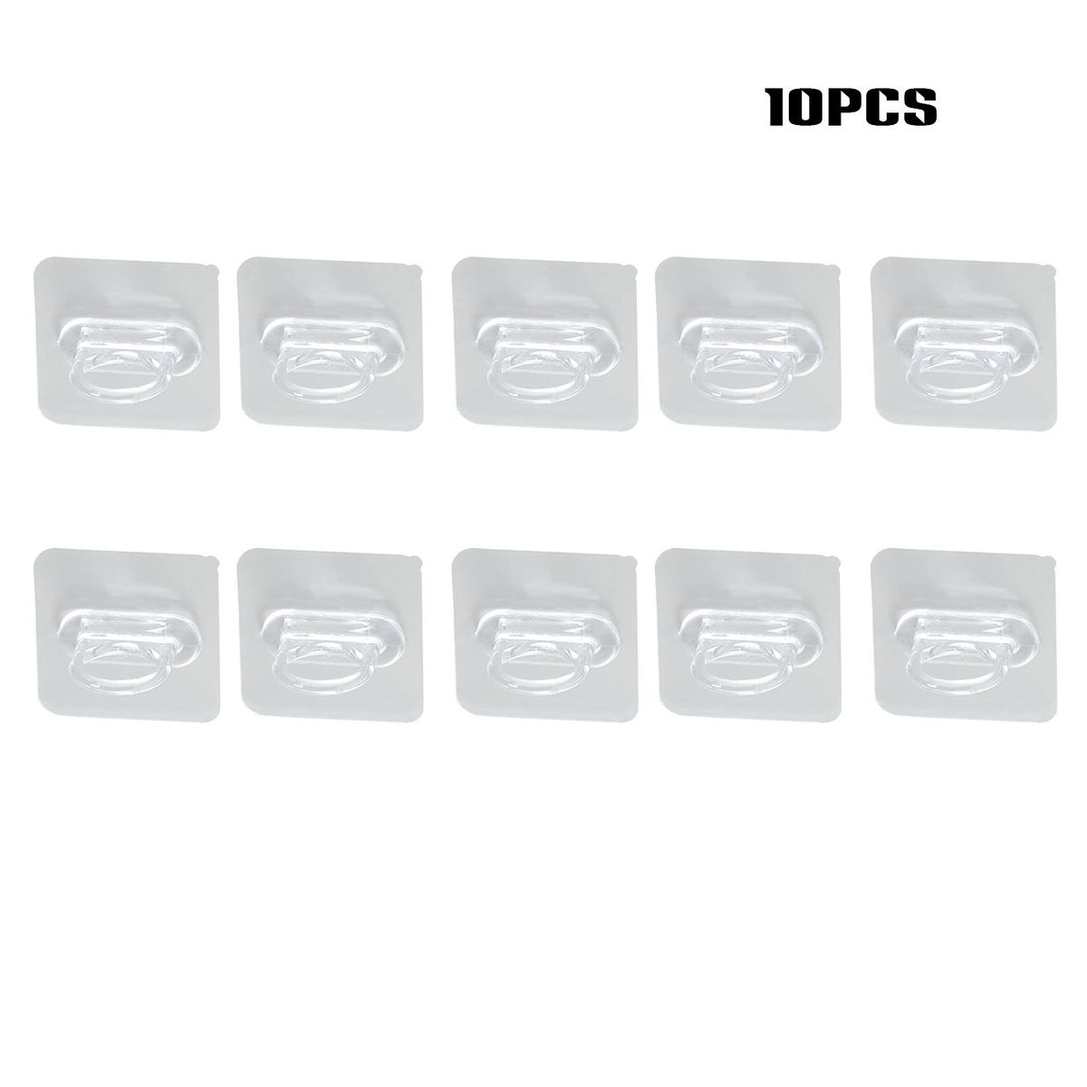 Adhesive Spray Bottle Hooks Wall Mounted Hanging Ring for Curtain Rod Holder Hanging Without Nails Waterproof Oilproof