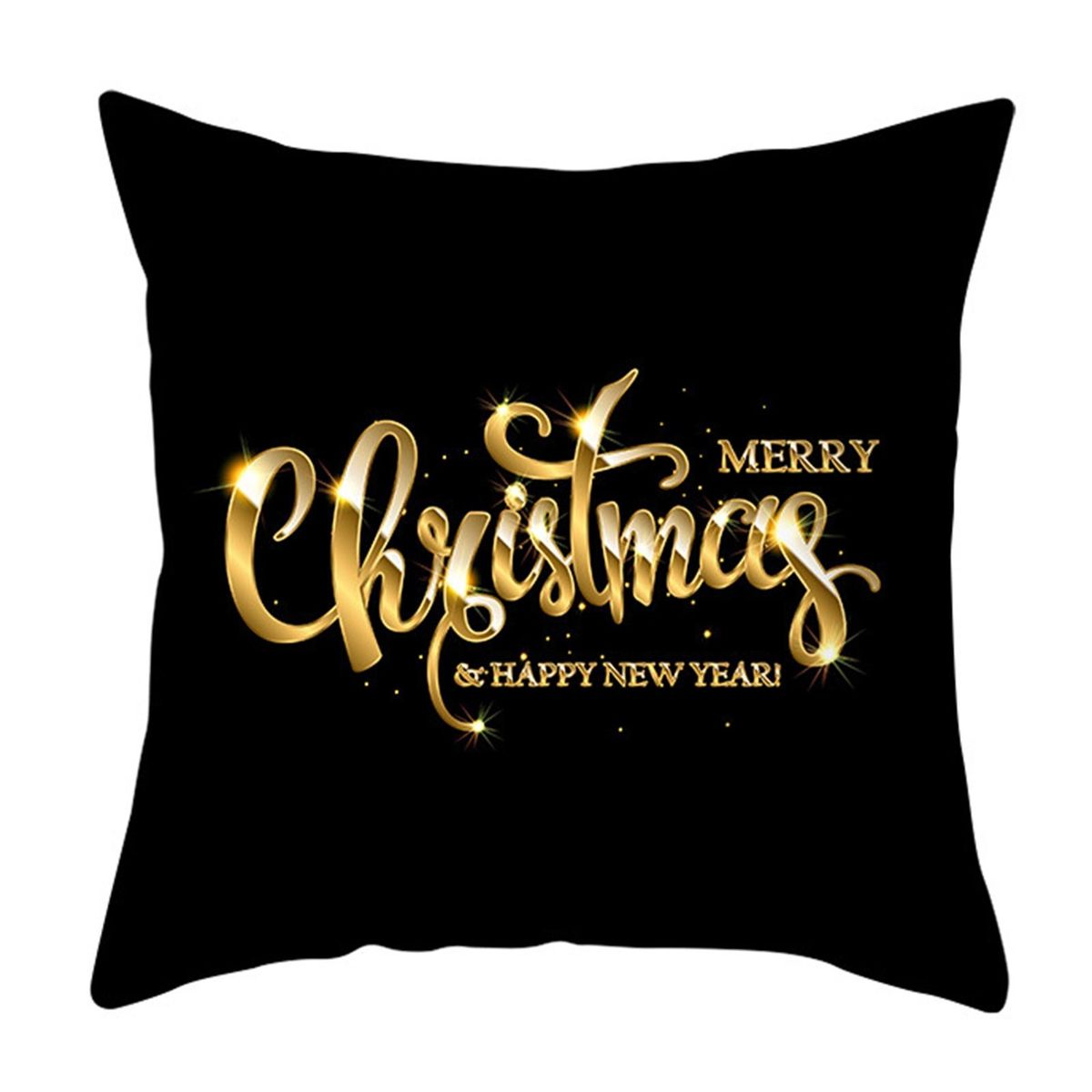 Cushion Case Christmas Snowflake Pattern Throw Cushion Case Home Decor Multicolor