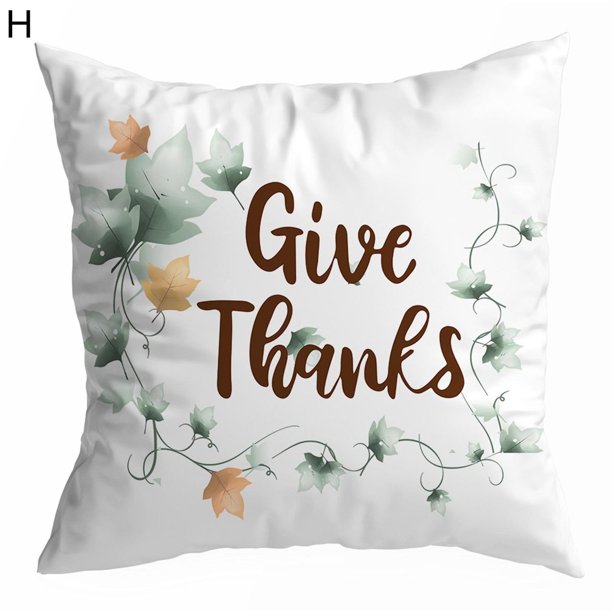 Throw Pillow Case Sofa Cushions Maple Leaf Pillowcase Thanksgiving Decor
