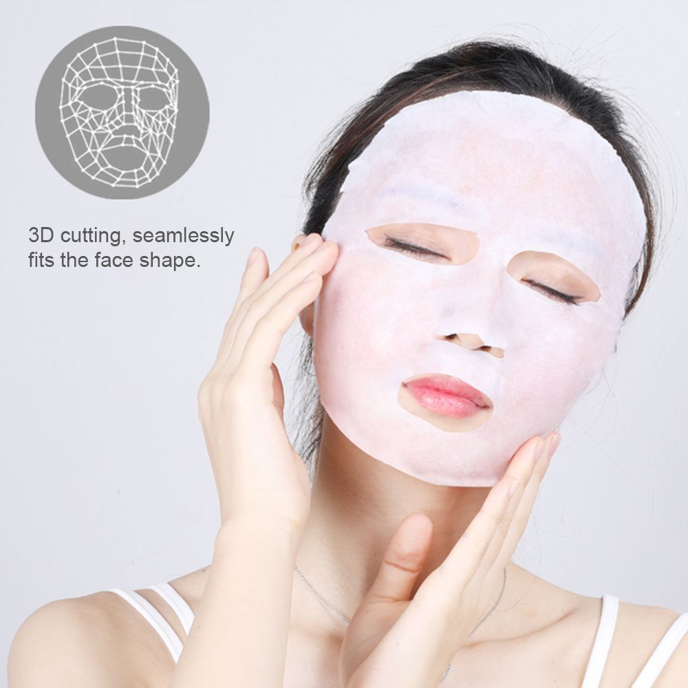 50pcs Compressed Facial Mask Paper Disposable Masks Cotton