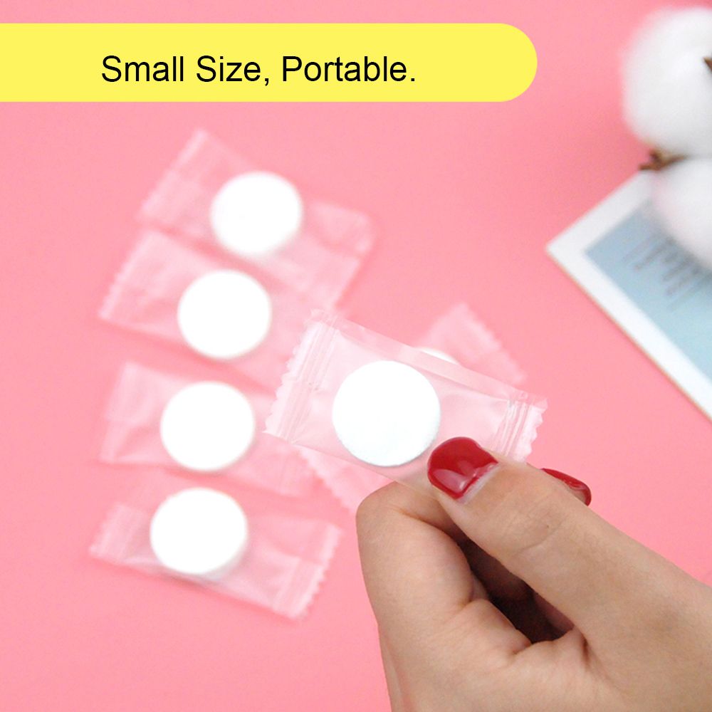 50pcs Compressed Facial Mask Paper Disposable Masks Cotton
