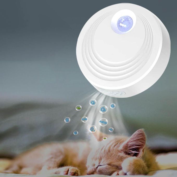 USB Cat Litter Deodorizer Odor Eliminator Remover For Bathroom White