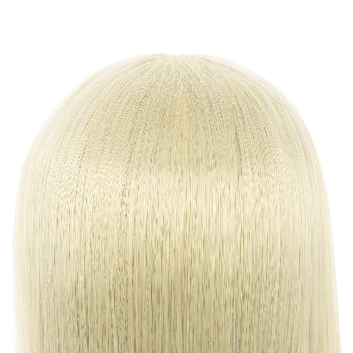 Mannequin Head with Clamp Holder for Braiding Hair 24'' Manikin Head Hairdresser Training Practice Head Cosmetology Dummy Head