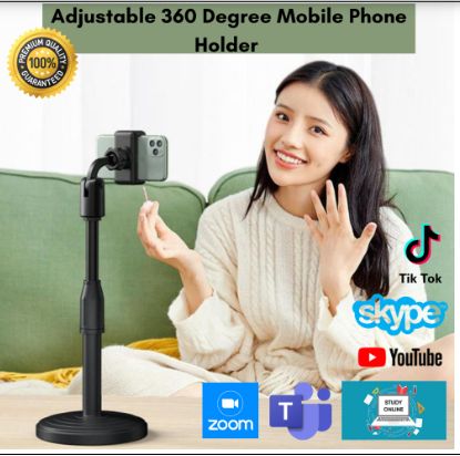 Adjustable IPhone Selfie Desktop Phone Stands Holder