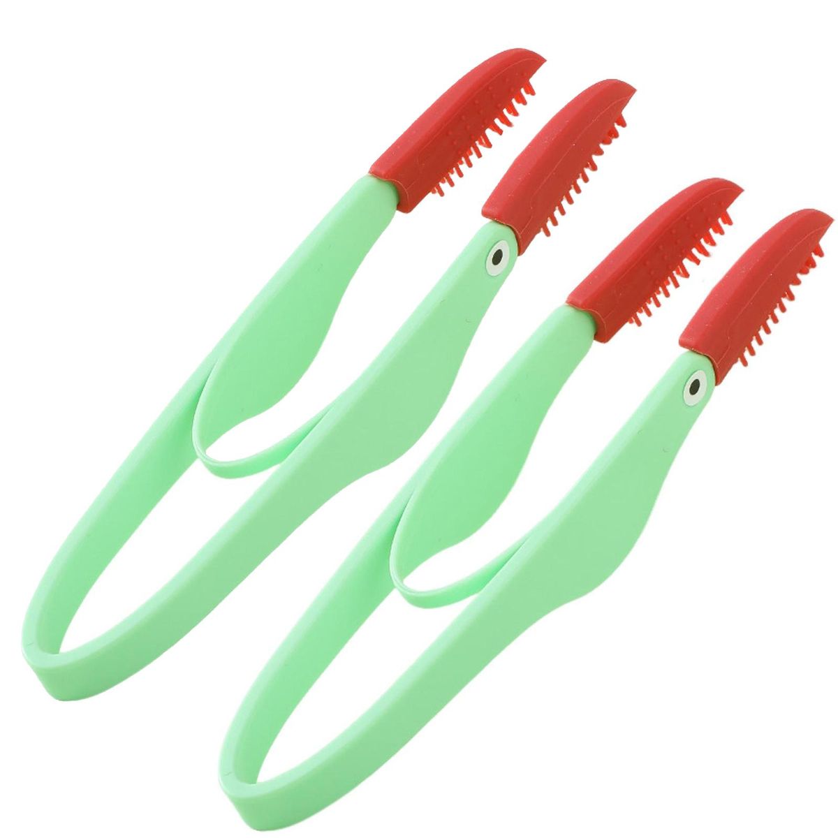 Tear Stain Brush Furry Friends Eye Grooming Set Gentle Tear for Cats Green